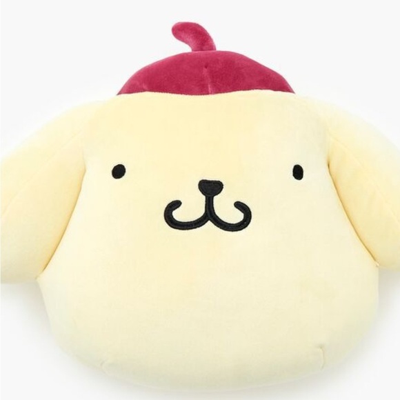 Pompompurin Yellow and Red Plush Stuffy/Pillow. - Picture 1 of 5